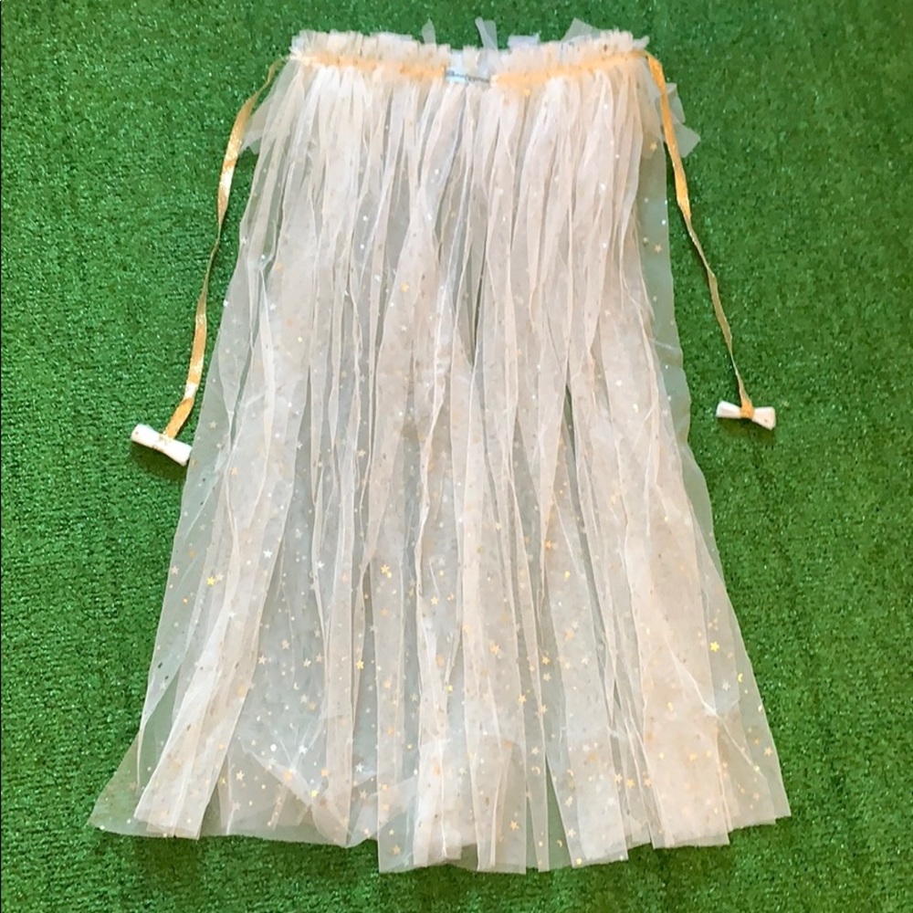 White moon and star cape